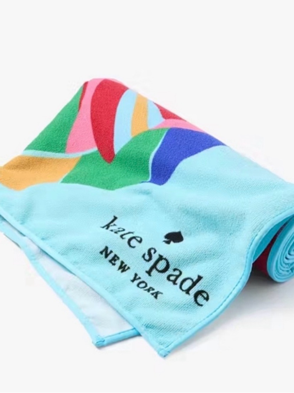 New in bag! kate spade tropical fish Beach Towel - Light Blue Accent